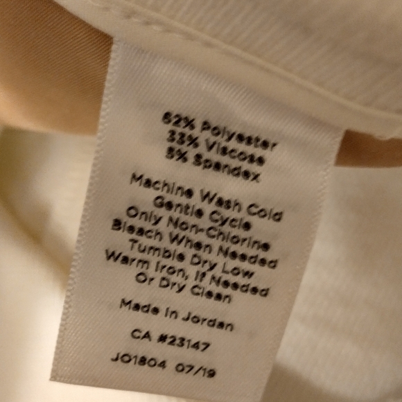 TALBOTS "CREW" STRAIGHT LEG PANTS - Picture 8 of 8